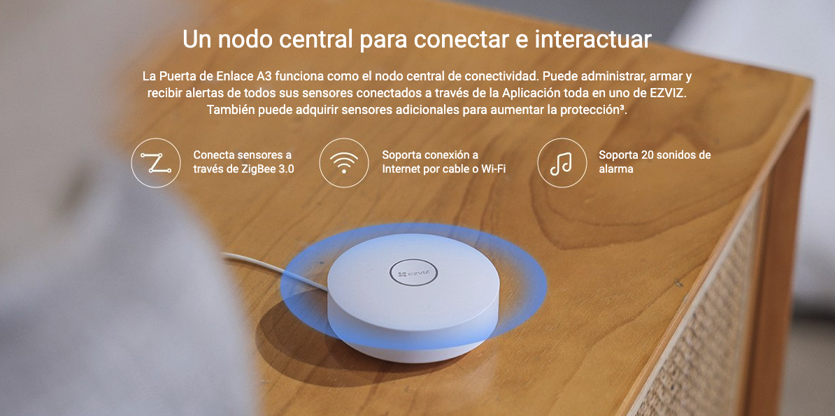 Nodo central para controlar el sistema de sensores de domotica