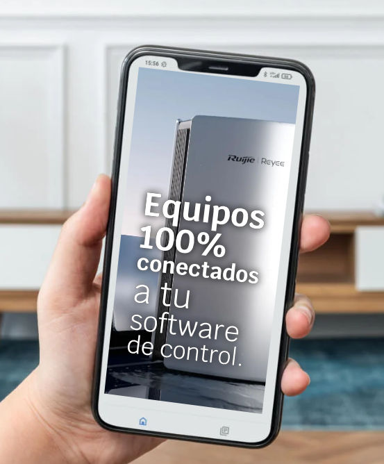 Equipos de seguridad 100% conectados au software de control de accesos.