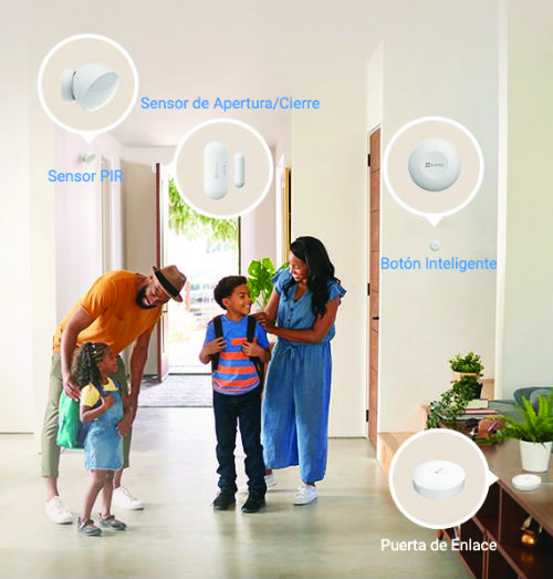 sensores para controlar el hogar inteligente